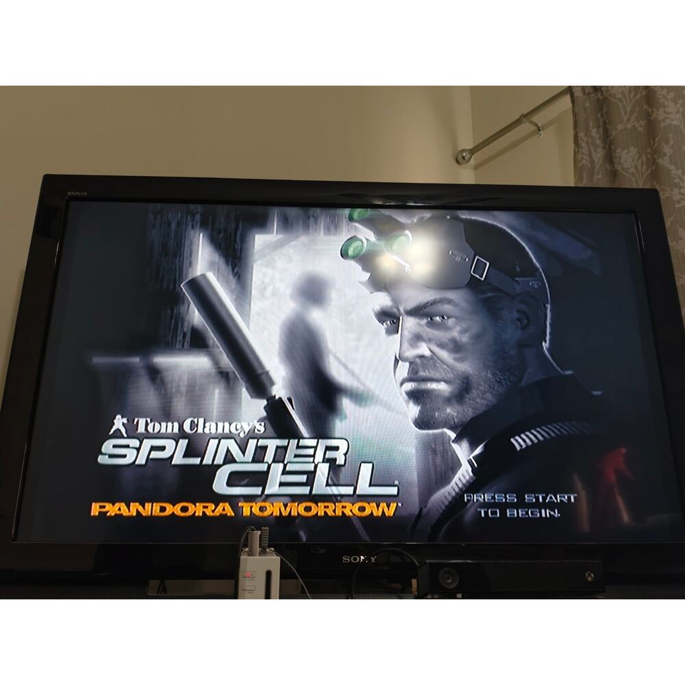 Splinter Cell Pandora Tomorrow Xbox Game & Case Boot Tested - Picture 4 of 4
